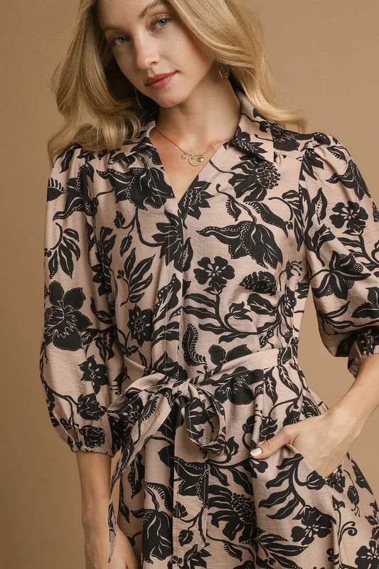 Magnolia Drift Dress