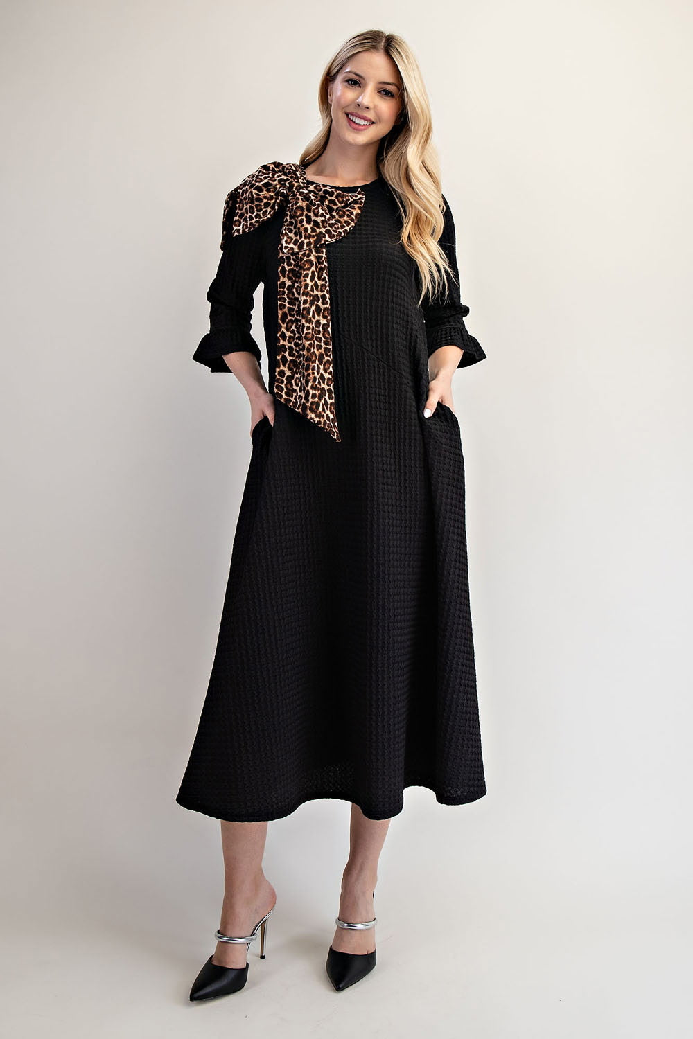Elenore Bow Dress