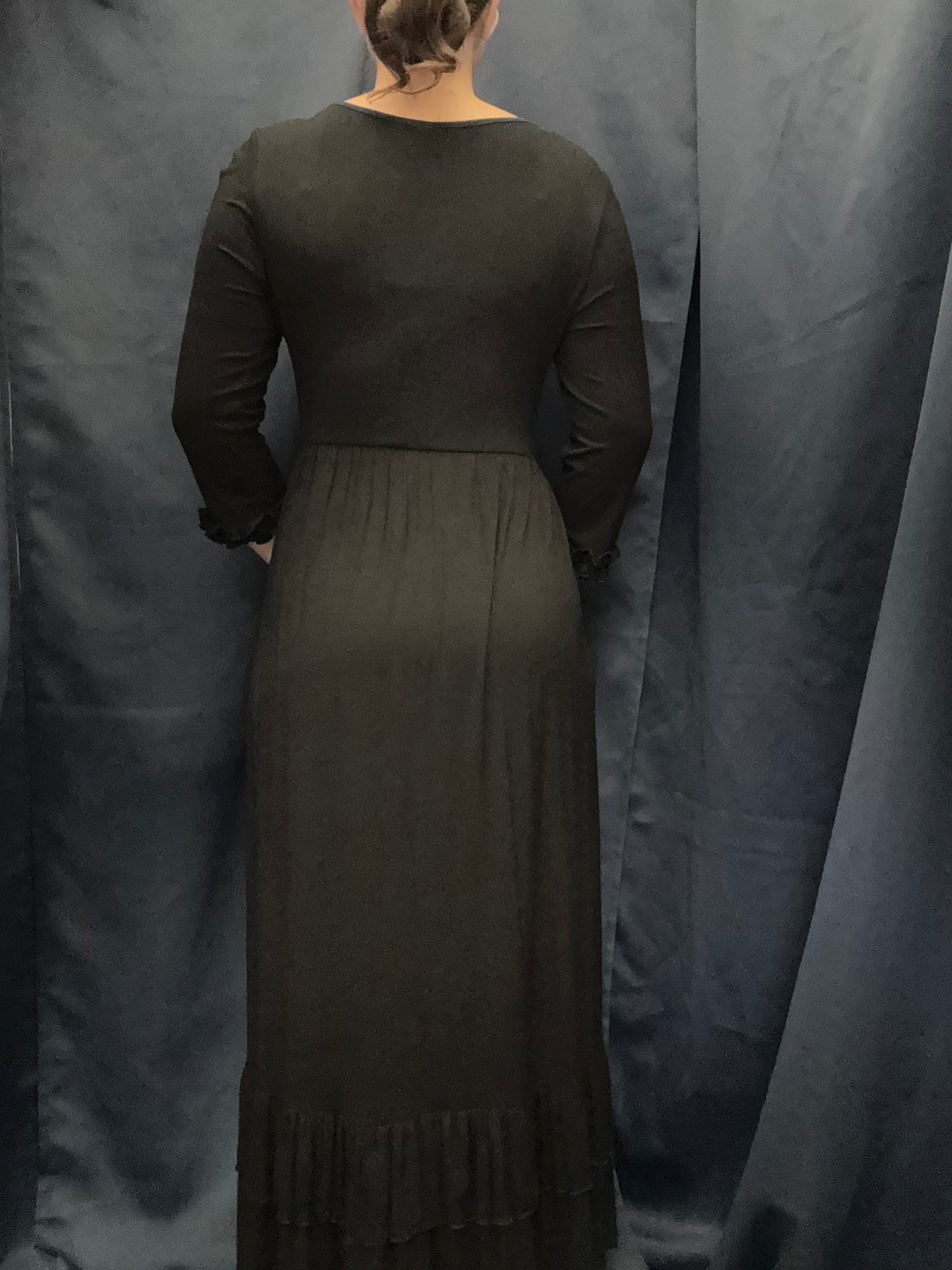 Eden Ruffle Midi Dress