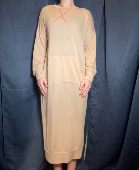 Long Sleeve Solid Dress
