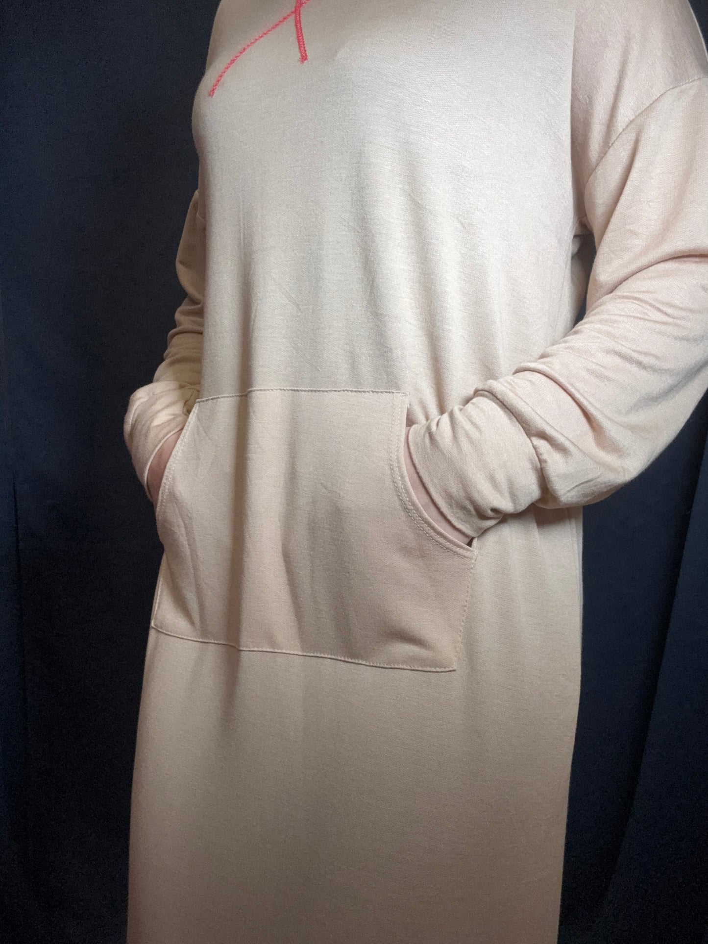 Long Sleeve Solid Dress