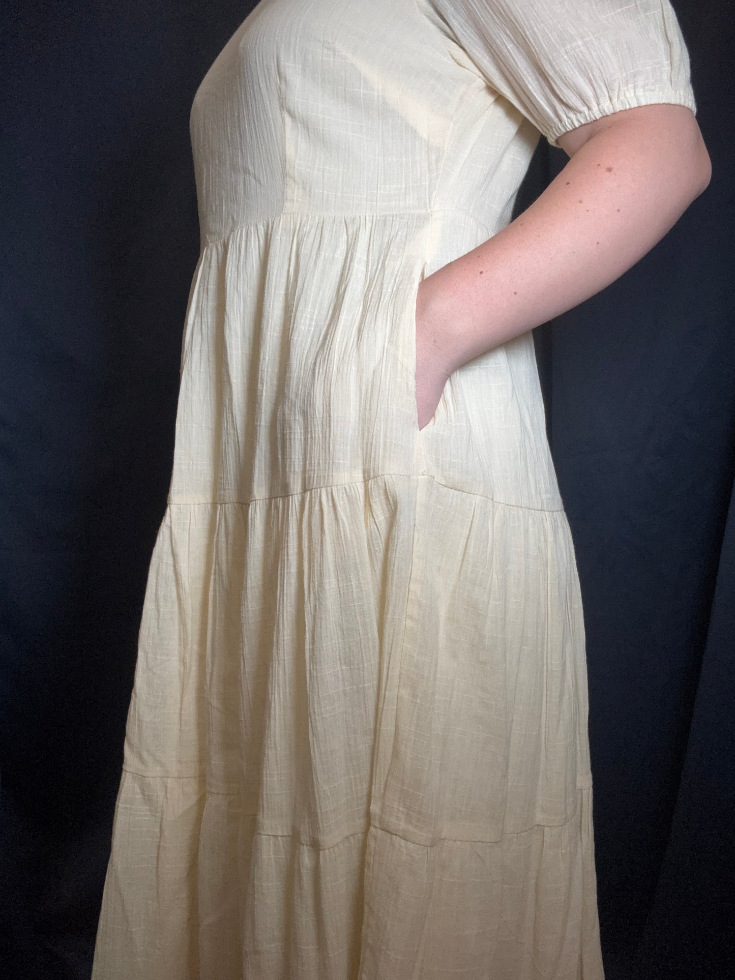 Ivory Babydoll Dress