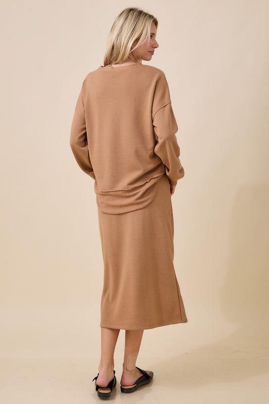 Maple Lounge Skirt Set