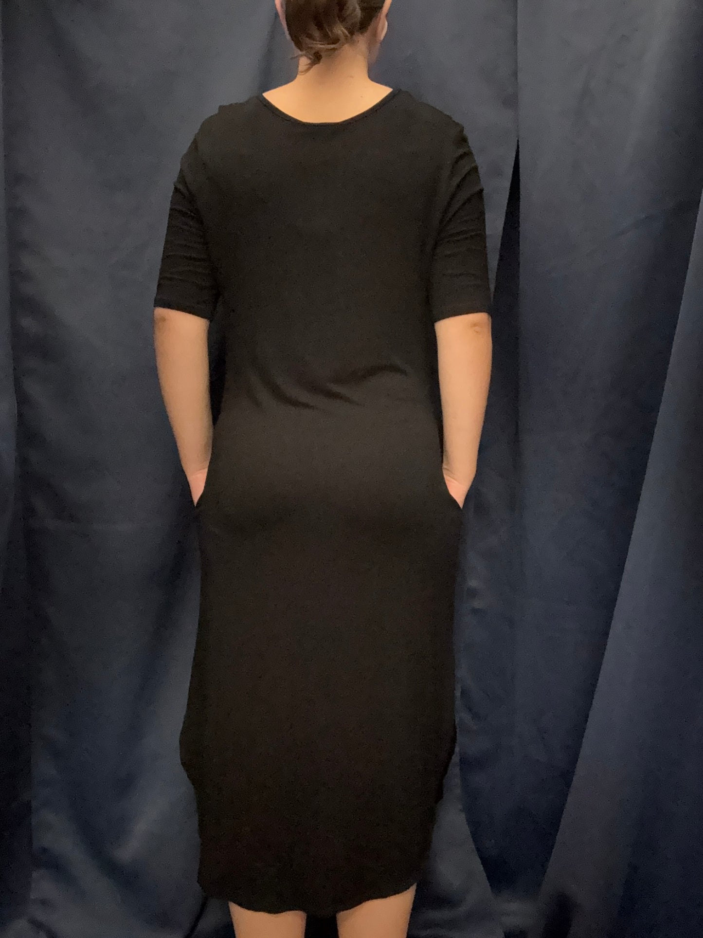 Short Sleeve Long Dress