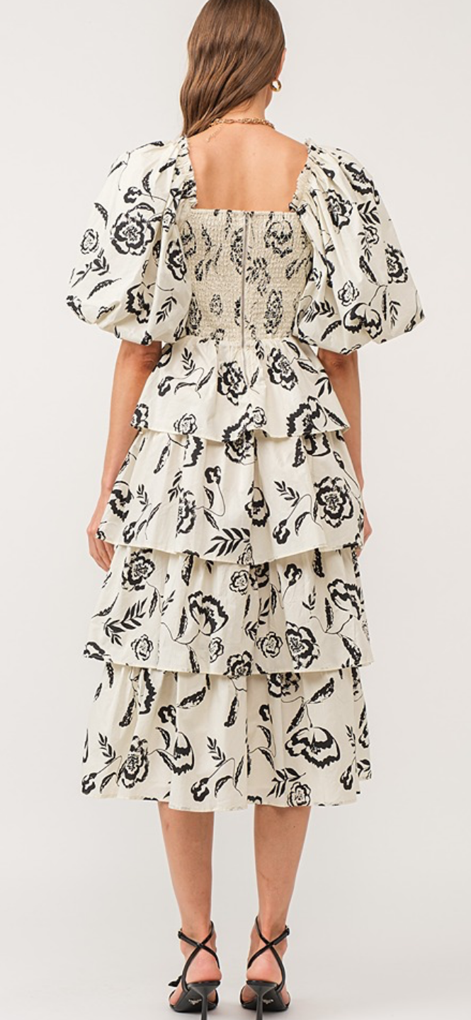 Ivory Bloom Dress