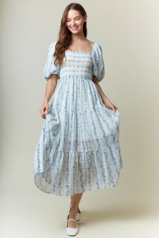 Sky Blossom Dress