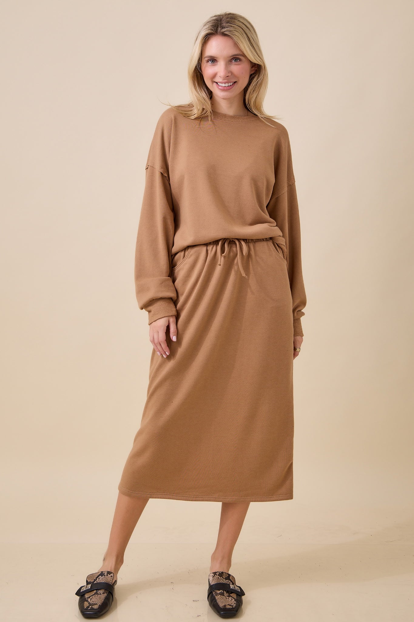 Maple Lounge Skirt Set