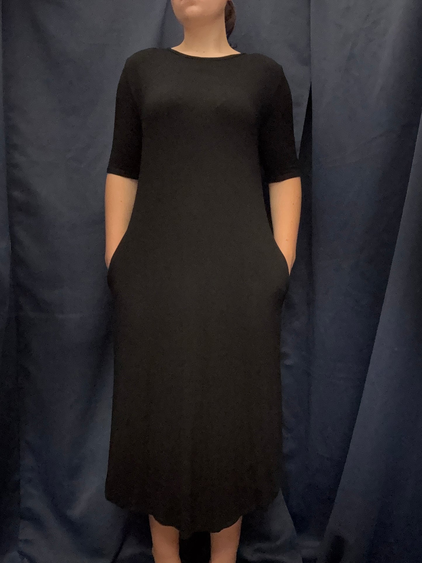 Short Sleeve Long Dress