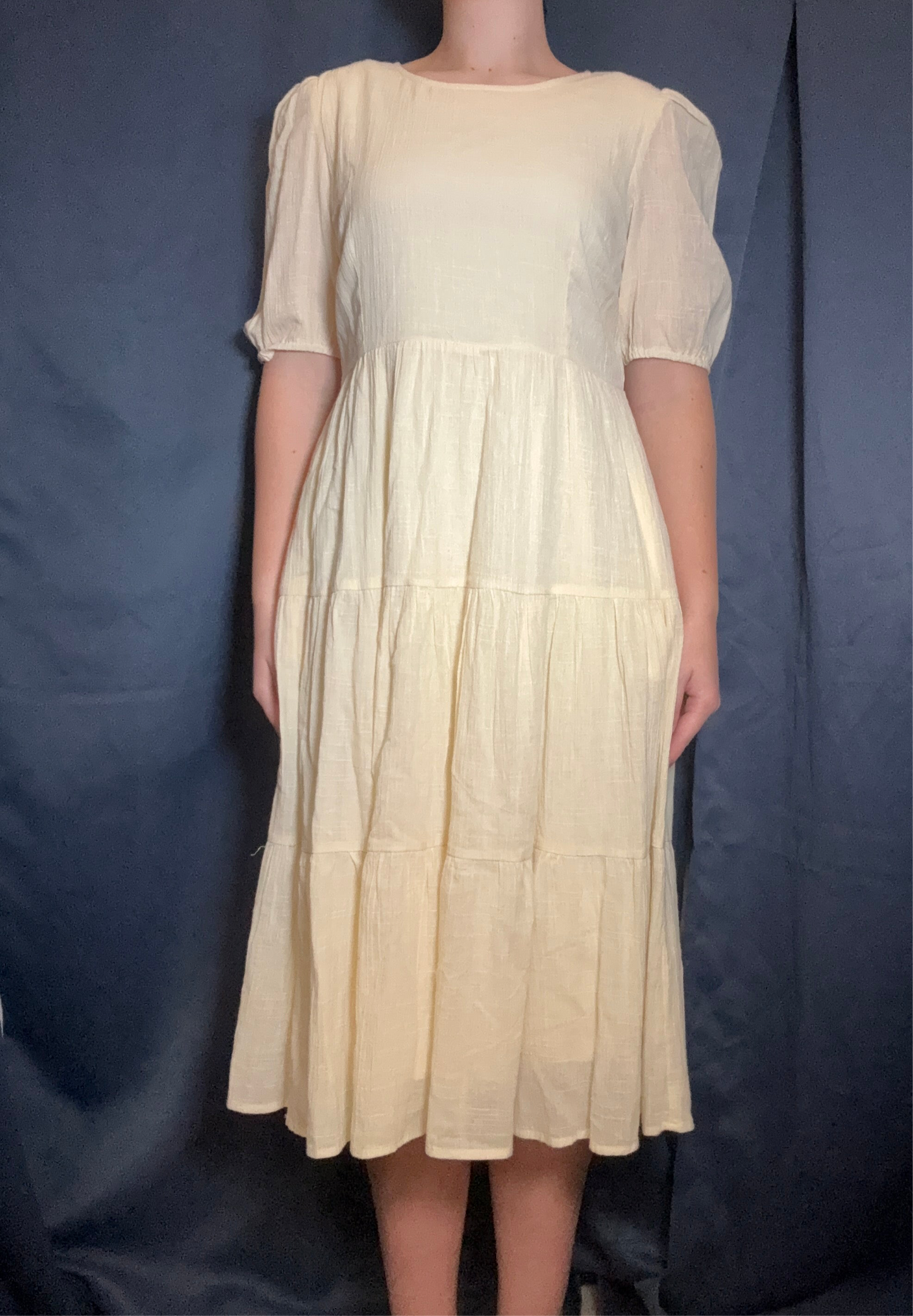 Ivory Babydoll Dress