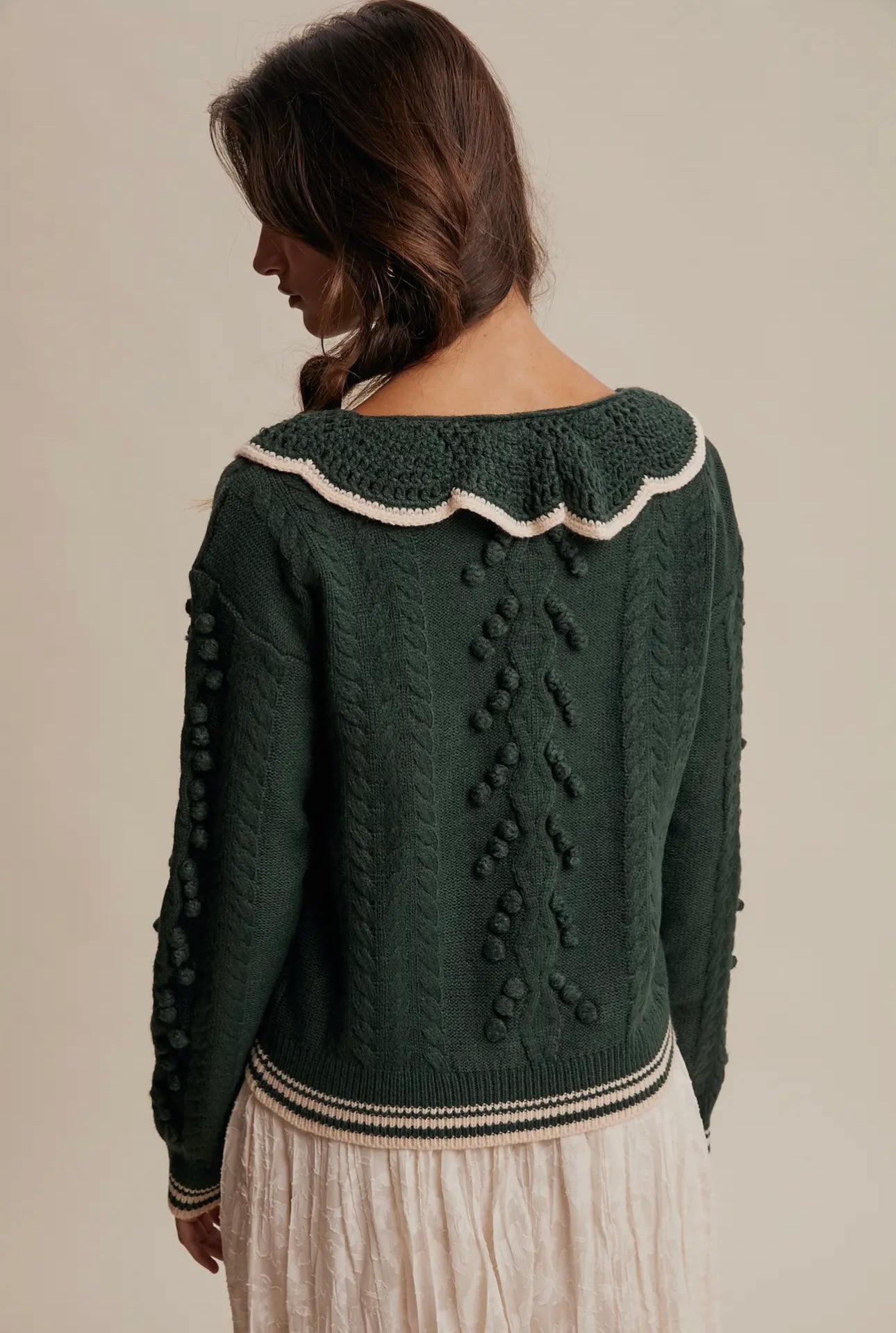 Hunter Ivory Knit Sweater