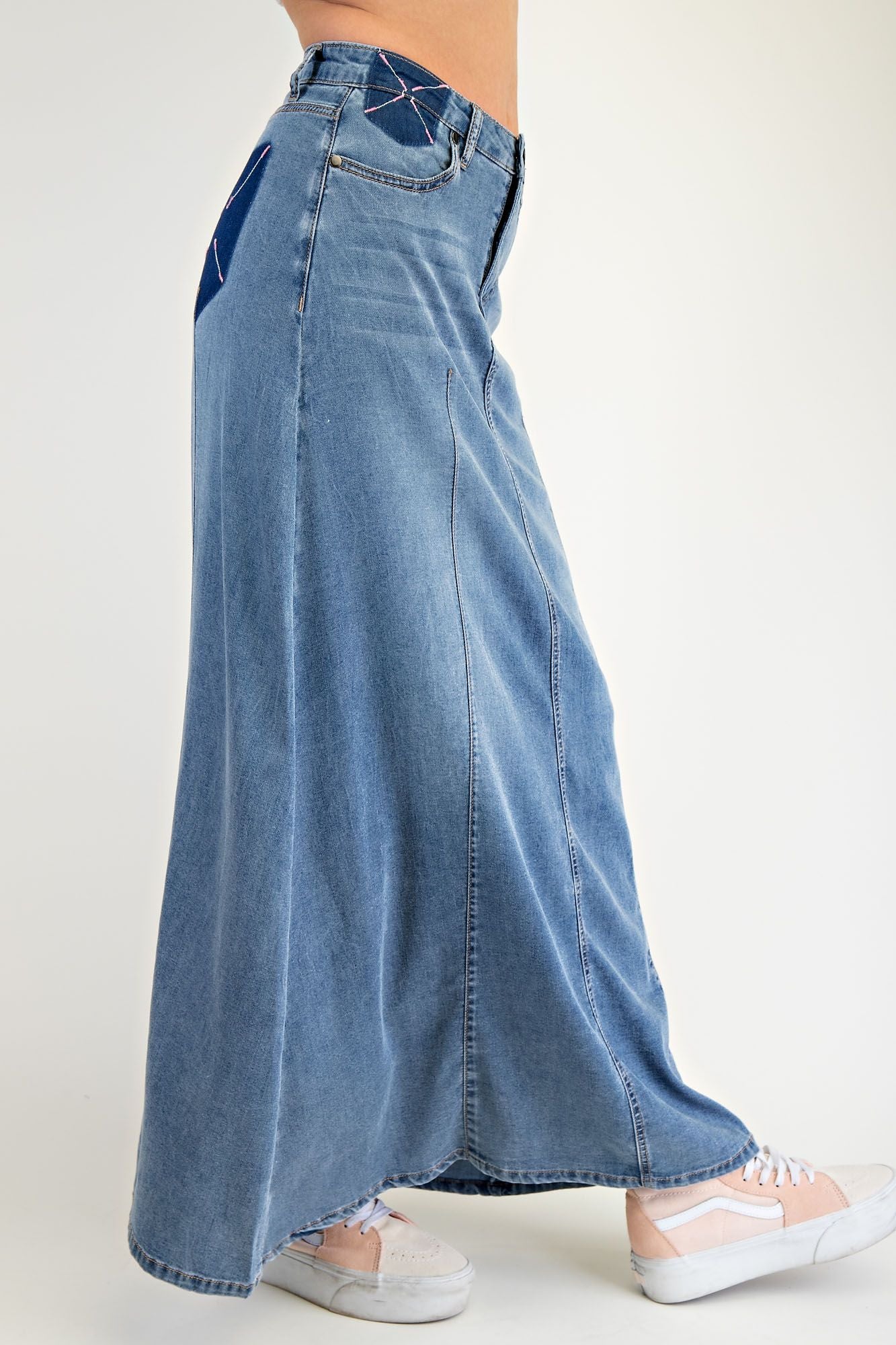 Aspen Denim Skirt