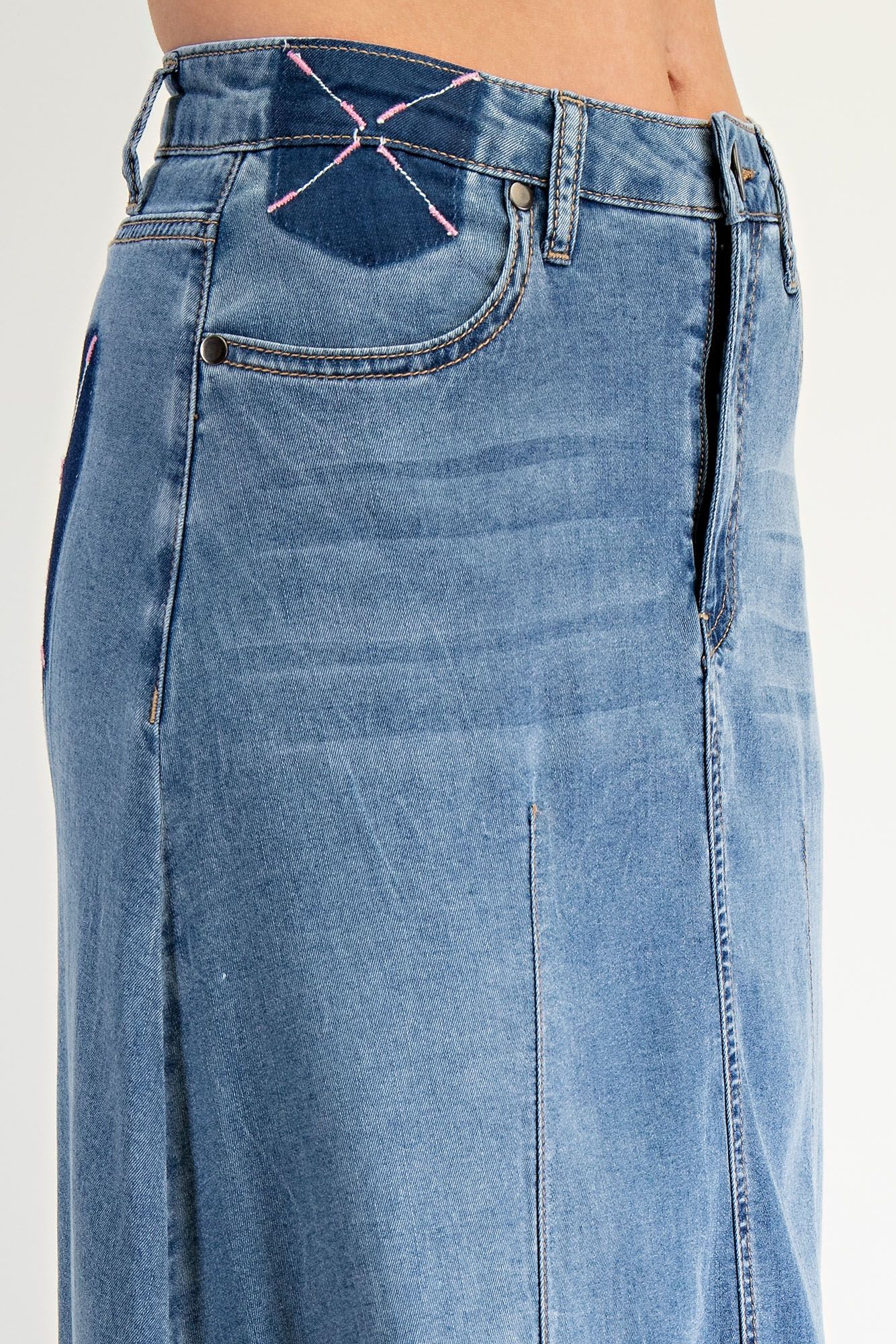 Aspen Denim Skirt