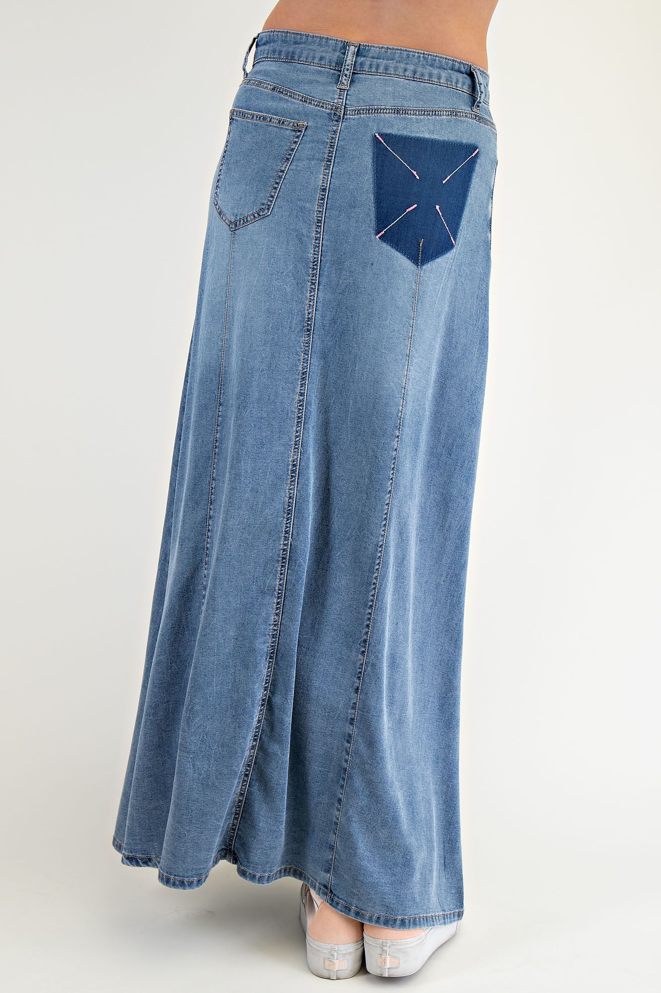 Aspen Denim Skirt