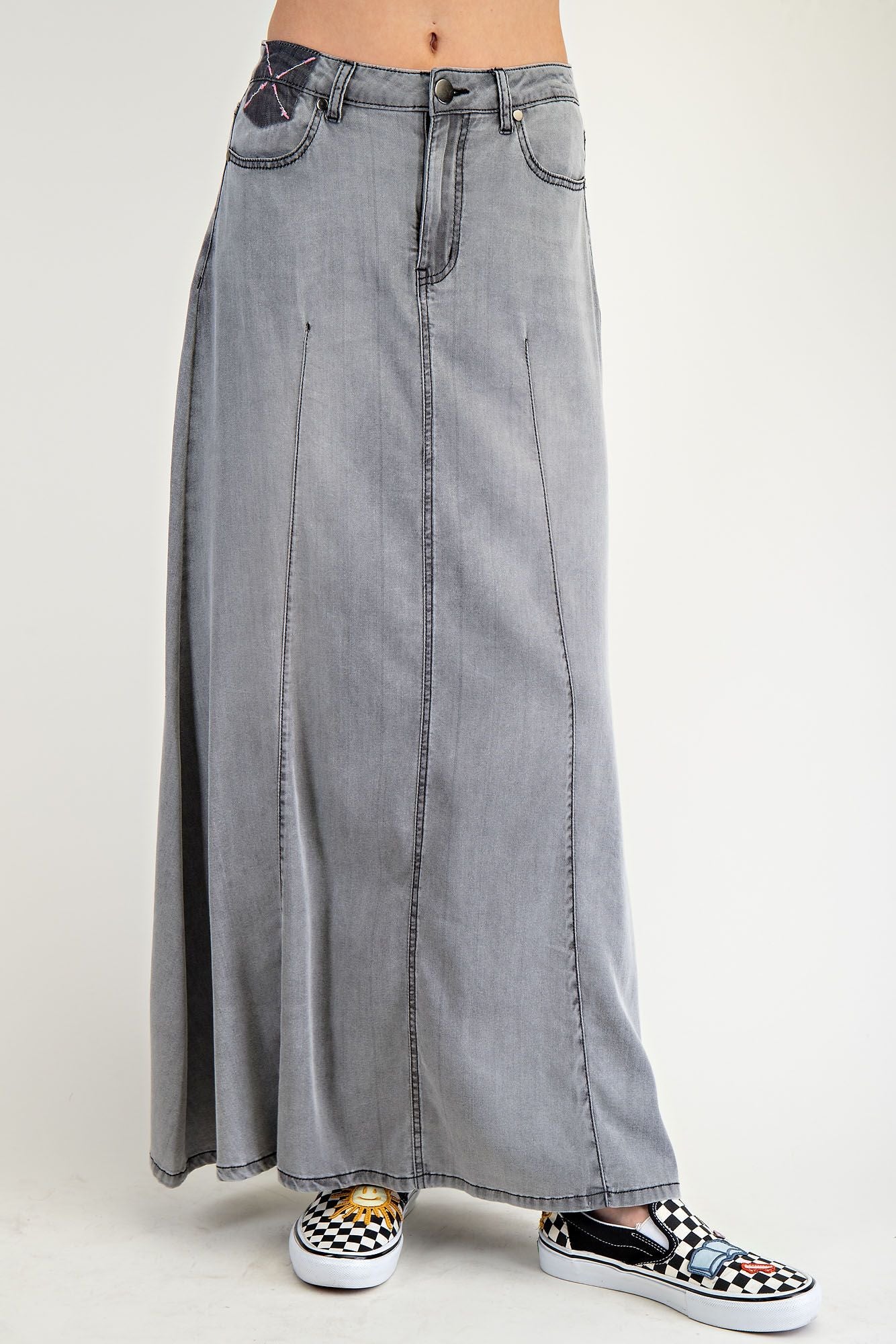 Aspen Denim Skirt